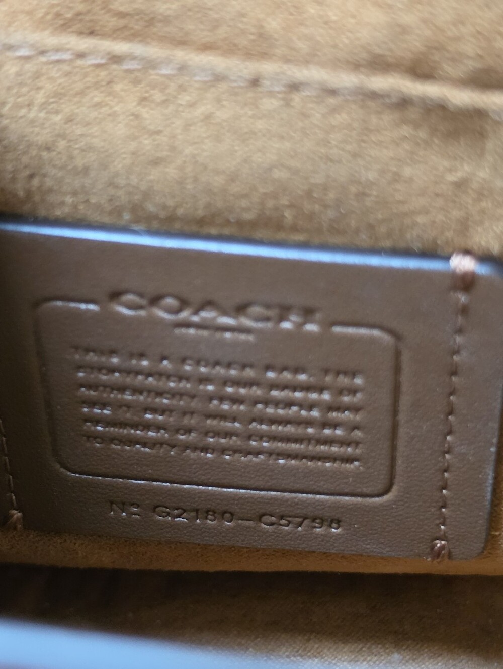 Coach Georgie Saddle Bag With Colorblock Puffy Quilting Gold/Pink Multi - Picture 6 of 8